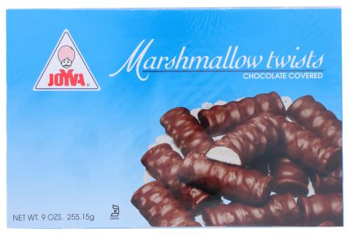 Joyva Marshmallow Chocolate Covered Twst Van - 9 Oz (12 Units)