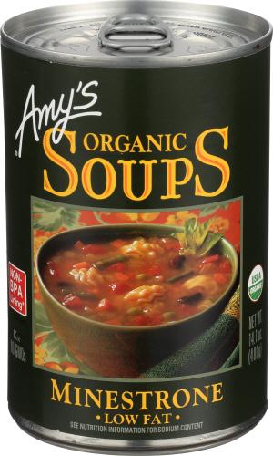 Amys Soup Minestrone Organic - 14.1 Oz (12 Units)