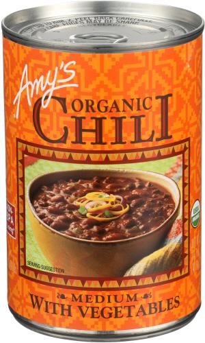 Amys Chili Medium Veg  Organic - 14.7 Oz (12 Units)