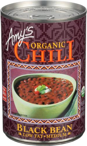 Amys Chili Blckbn Organic - 14.7 Oz (12 Units)