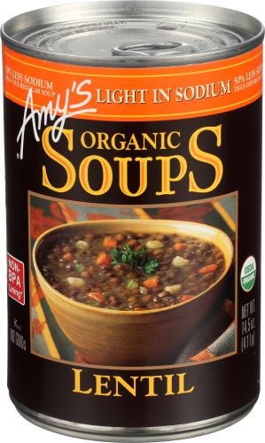 Amys Soup Lentil Ls Organic - 14.5 Oz (12 Units)