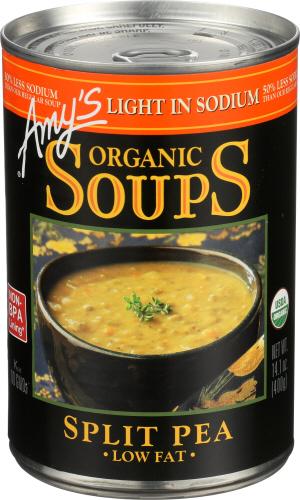 Amys Soup Split Pea Ls Organic - 14.1 Oz (12 Units)