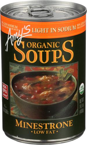 Amys Soup Minestrone Ls - 14.1 Oz (12 Units)