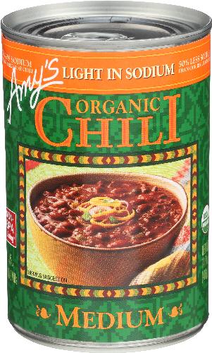 Amys Chili Lte Sdm Mdm  Organic - 14.7 Oz (12 Units)