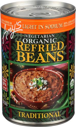 Amys Bean Refried Ls Trdtnl - 15.4 Oz (12 Units)
