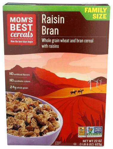 Moms Best Cereal Raisin Bran - 22 Oz (10 Units)