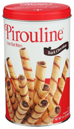 Debeukelaer Pirouline Crm Chocolate Dark - 14.1 Oz (6 Units)