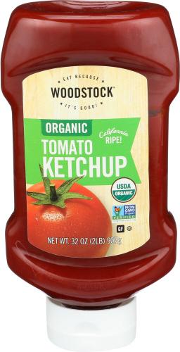 Woodstock Ketchup Organic - 32 Oz (12 Units)