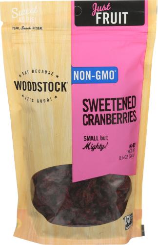 Woodstock Cranberries Sweet - 8.5 Oz (8 Units)