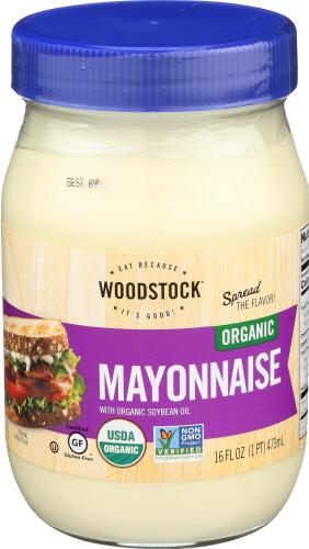 Woodstock Mayo Organic - 16 Oz (12 Units)