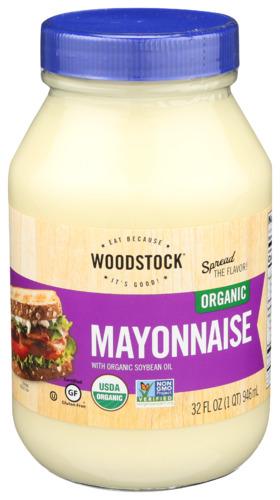 Woodstock Mayo Organic - 32 Oz (12 Units)