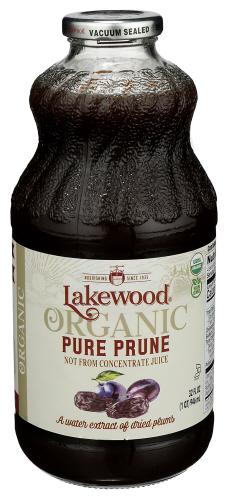 Lakewood Juice Prune Organic - 32 Fo (6 Units)