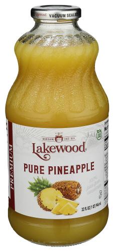 Lakewood Juice Pineaple Pure - 32 Fo (6 Units)