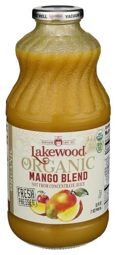 Lakewood Juice Mango Organic - 32 Fo (6 Units)