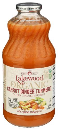 Lakewood Carrot Ginger Turmeric - 32 Fo (6 Units)