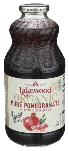 Lakewood Juice Pomegranate Pure Organic - 32 Fo (6 Units)
