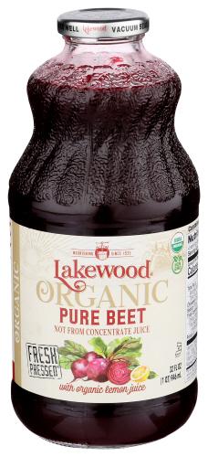 Lakewood Juice Beet Pure Organic - 32 Fo (6 Units)
