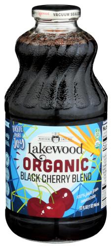 Lakewood Juice Sh Blk Cherry Organic - 32 Fo (6 Units)