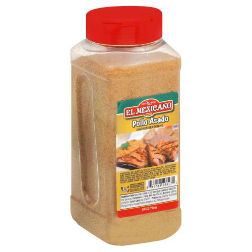 El Mexicano Pollo Asada - 28 Oz (12 Units)