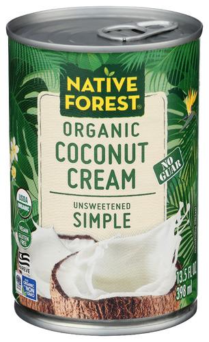 Native Forest Cream Coconut Simple - 13.5 Oz (12 Units)