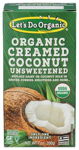 Lets Do Organics Coconut Creamed - 7 Oz (6 Units)