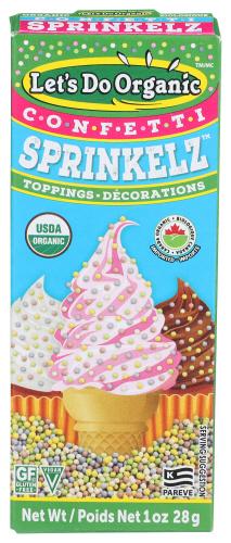Lets Do Organics Sprinkelz Confetti - 1 Oz (12 Units)
