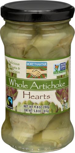 More Than Fair Artichoke Hearts Whole - 9.8 Oz (6 Units)