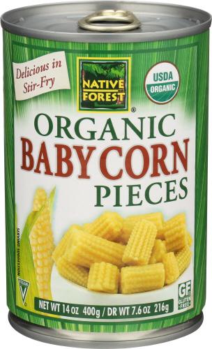 Native Forest Corn Cut Baby Organic - 14 Oz (6 Units)