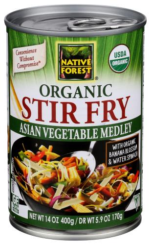 Native Forest Veg Mdly Asian Stirfry Og - 14 Oz (6 Units)