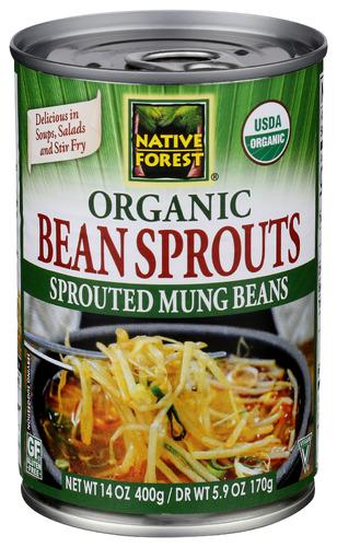 Native Forest Bean Sprouts Og - 14 Oz (6 Units)