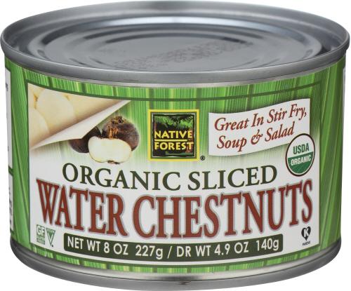 Native Forest Waterchestnut Slcd Organic - 8 Oz (6 Units)
