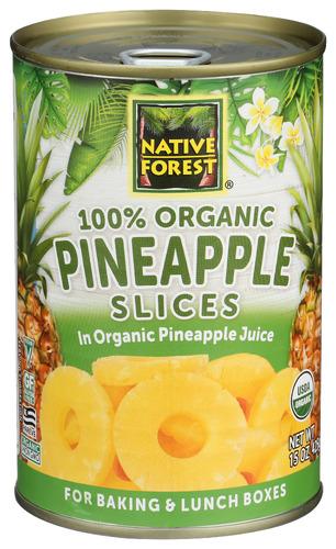 Native Forest Pineapple Sliced - 15 Oz (6 Units)