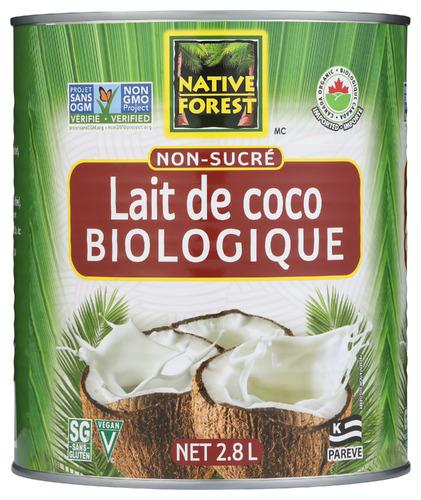 Native Forest Coconut Milk Unsweetened Organic - 3 Qt (6 Units)