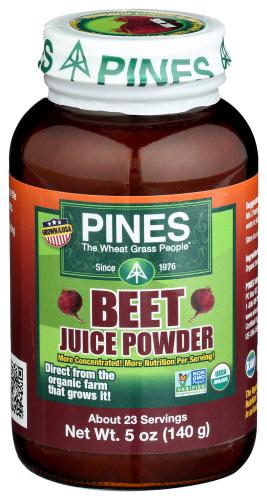 Pines Wheat Grass Beet Juice Powder Organic - 5 Oz (1 Units)