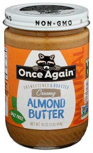 Once Again Butter Almd Smooth - 16 Oz (6 Units)
