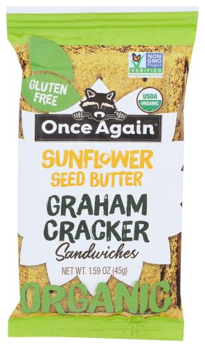 Once Again Cracker Graham Sndwch Sb - 1.59 Oz (8 Units)