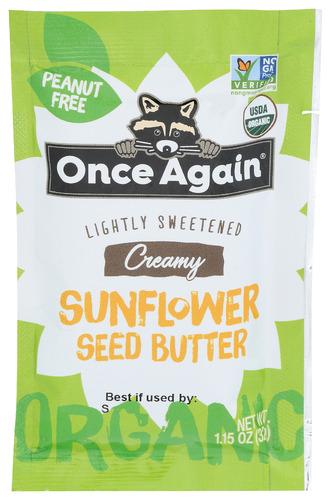 Once Again Sunflwr Butter Sqz Organic - 1.15 Oz (10 Units)