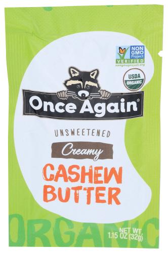 Once Again Butter Cashew Sqz Organic - 1.15 Oz (10 Units)