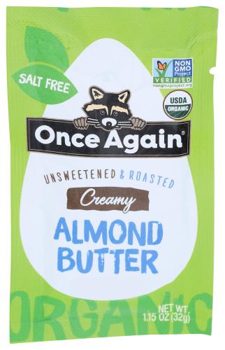Once Again Alm Butter Sqz Organic - 1.15 Oz (10 Units)
