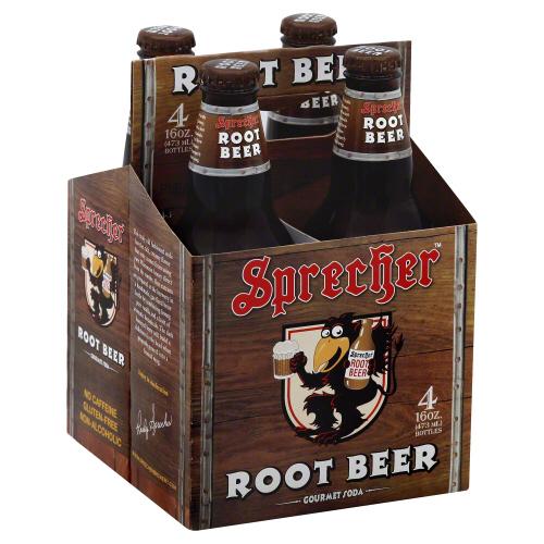 Sprecher Soda Root Beer 4Pk - 64 Fo (6 Units)