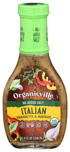 Organicville Dressing Italian - 8 Fo (6 Units)