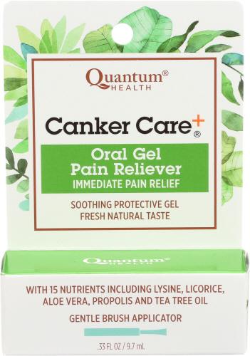 Quantum Canker Care Oral Gel Pain Reli - 0.33 Oz (1 Units)