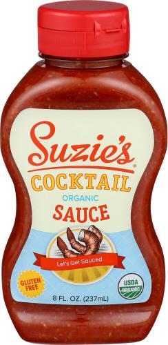 Suzie'S Sauce Cocktail Organic - 8 Fo (6 Units)