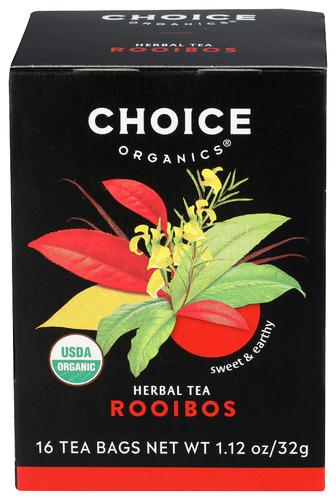 Choice Tea Tea Rooibos Organic - 16 Bg (6 Units)
