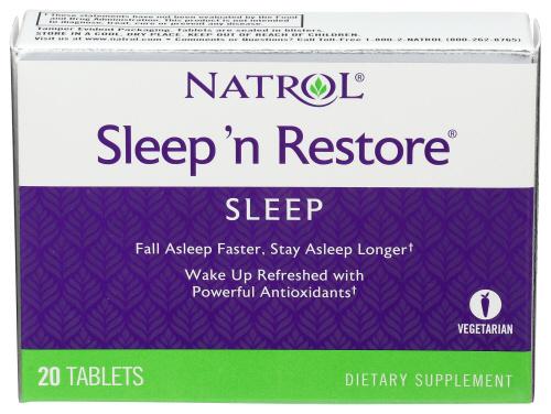 Natrol Sleep N Restore - 20 Tb (1 Units)
