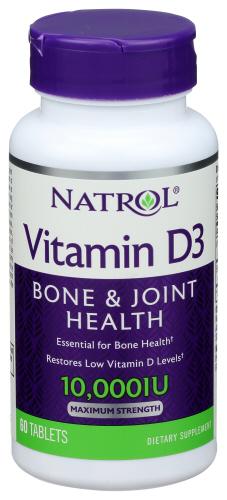 Natrol Vitamin D3 10000Iu - 60 Tb (1 Units)
