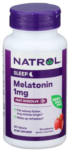 Natrol Melatonin 1Mg Fast Dsslv - 90 Tb (1 Units)