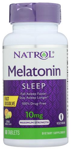 Natrol Melatonin 10Mg Citrus - 60 Cp (1 Units)