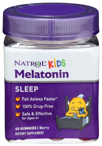 Natrol Kids Melatonin Berry Gmy - 60 Pc (1 Units)