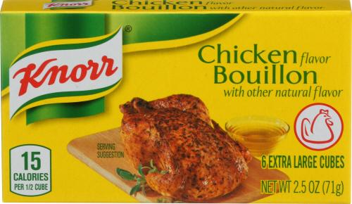 Knorr Bouillon Cube Chicken 6Pc - 2.5 Oz (24 Units)